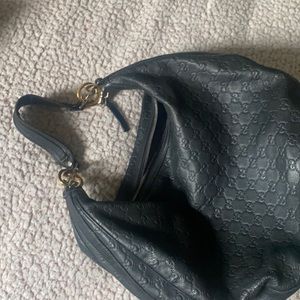 Black Gucci Hobo Bag